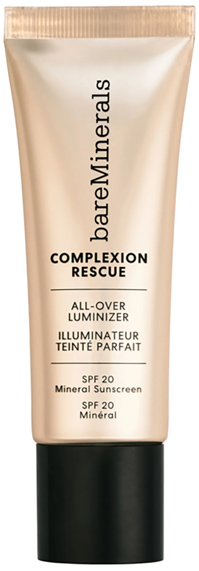 BareMinerals Complexion Rescue All-Over Luminizer Mineral Sunscreen 20 SPF Champagne Shimmer 35 ml