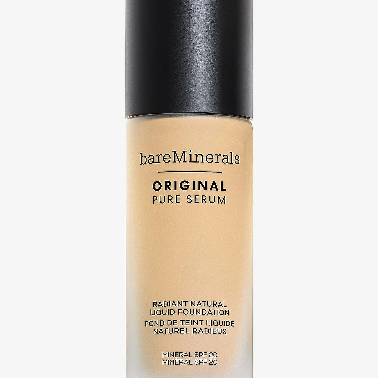 bareMinerals Original Pure Serum Radiant Natural Liquid Foundation Mineral Spf 20 - 31 ml