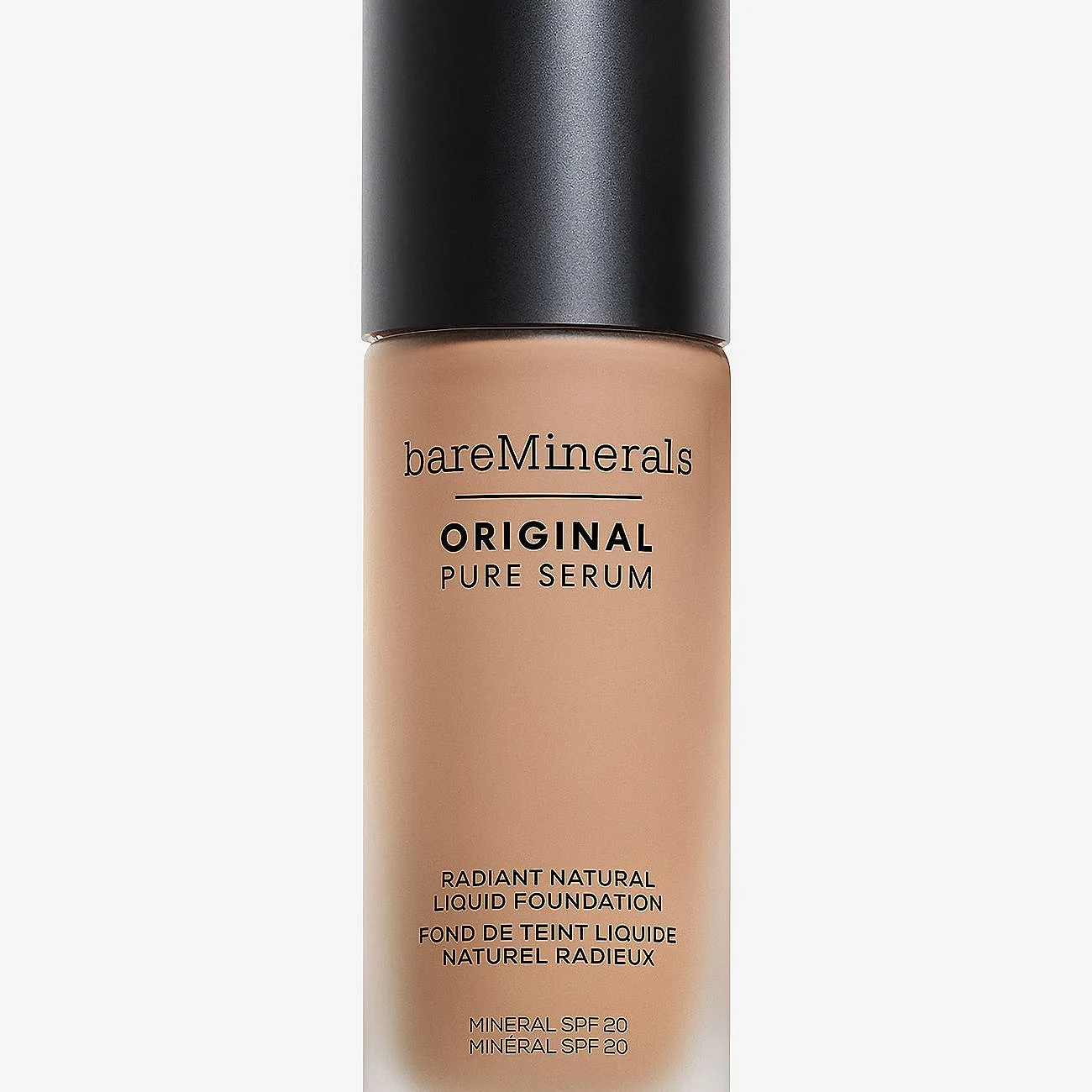 bareMinerals Original Pure Serum Radiant Natural Liquid Foundation Mineral Spf 20 - 34 ml