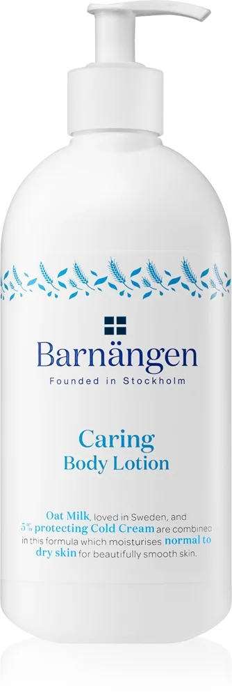 Barnängen Caring vartalomaito normaalille ja kuivalle iholle 400 ml