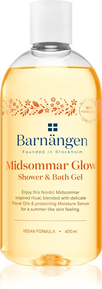 Barnängen Midsommar Glow suihku- ja kylpygeeli 400 ml