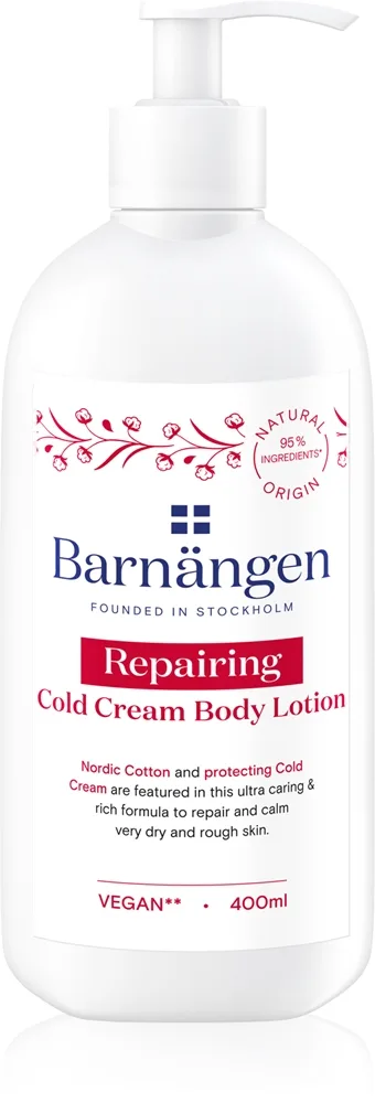Barnängen Repairing vartalomaito kuivalle ja erittäin kuivalle iholle 400 ml