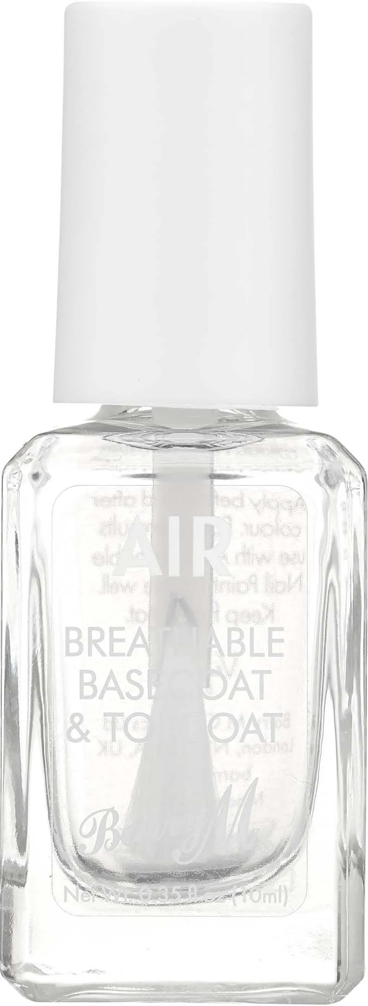 Barry M Air Breathable Nail Paint Base & Topcoat Base Top Coat - 10 ml