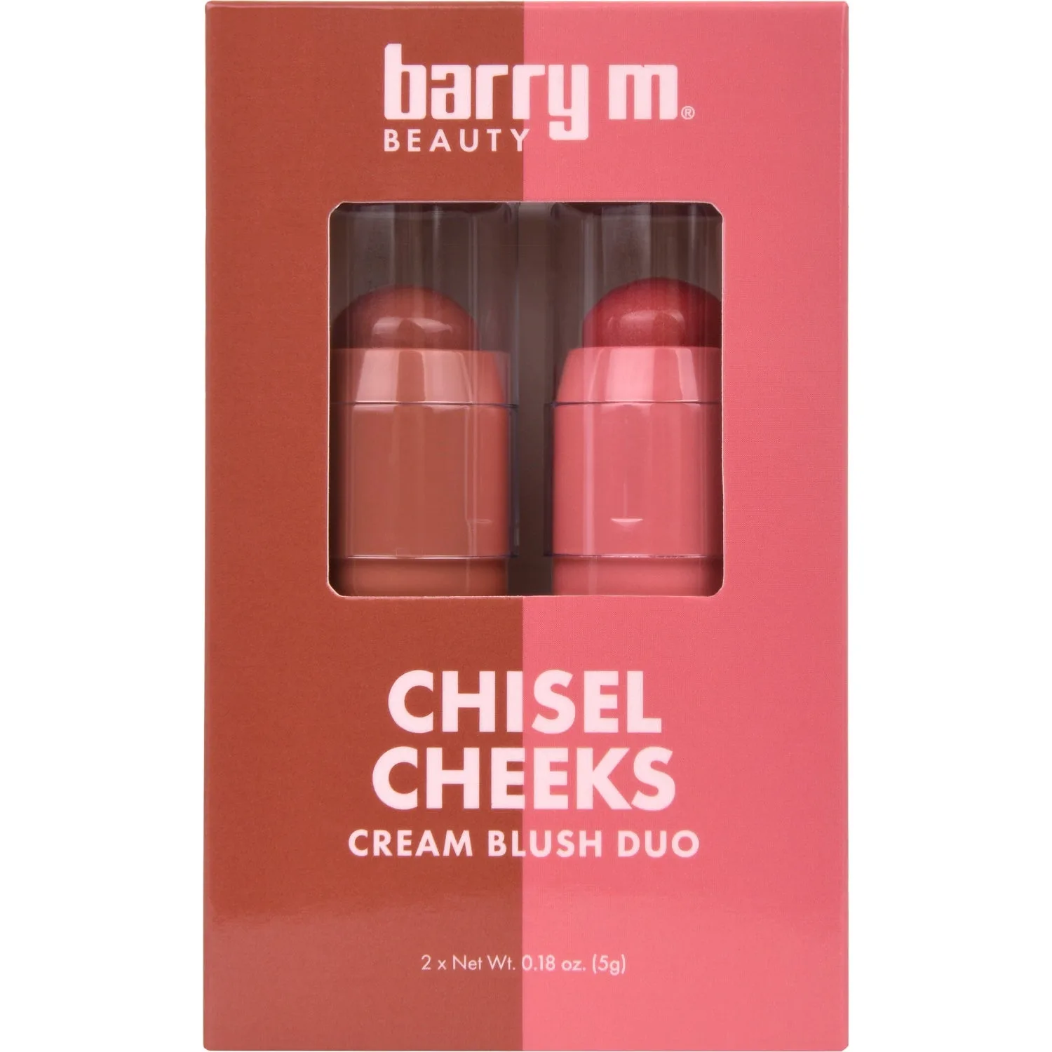 Barry M Chisel Cheeks Blush Creams Blushed/Rosy - 10 g