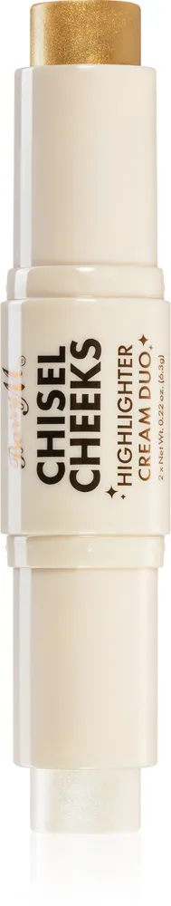 Barry M Chisel Cheeks kirkastava puikko duo sävy Silver/Gold 6,3 g