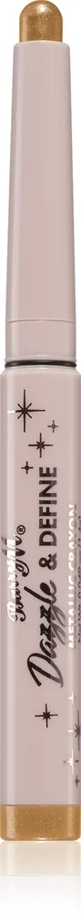 Barry M Dazzle & Define Metallic Crayon luomivärikynä sävy Gold 1.4 g