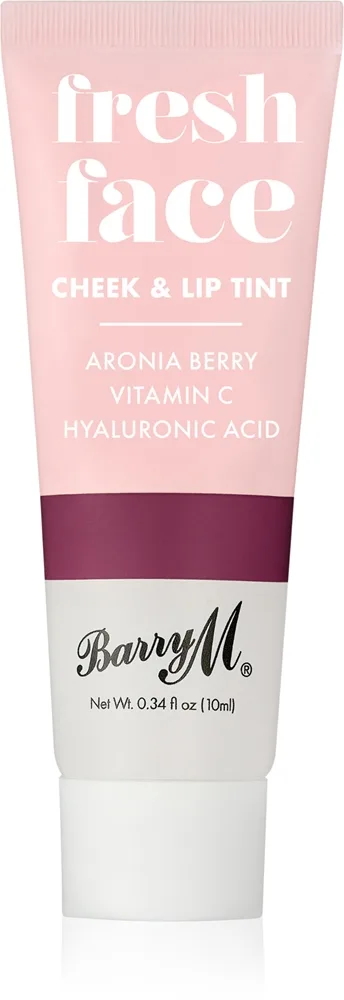Barry M Fresh Face monitoiminen meikkituote huulille ja poskille sävy Deep Rose 10 ml
