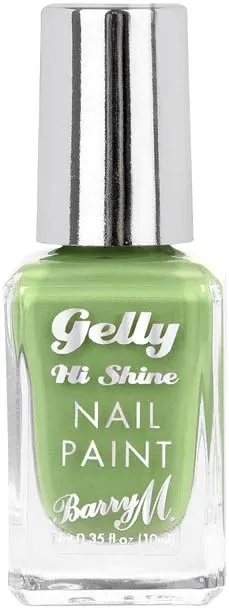 Barry M Gelly Hi Shine Nail Paint Pear - 10 ml