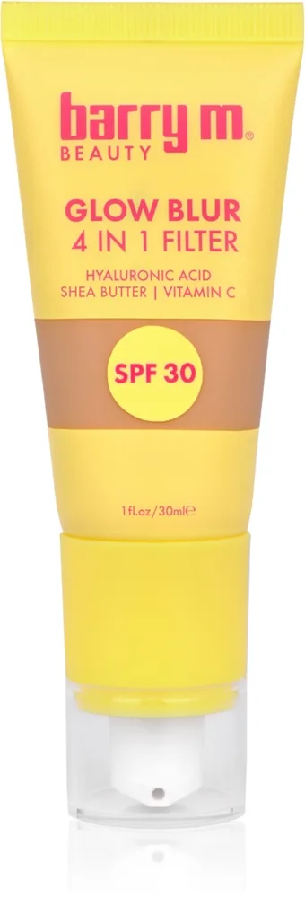 Barry M Glow Blur kirkastava pohjustusvoide SPF 30 sävy Light 30 ml