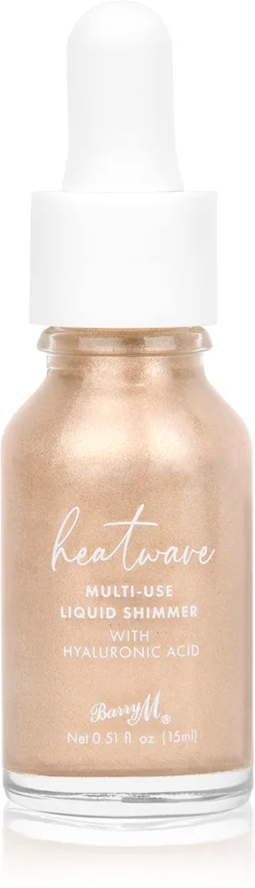 Barry M Heatwave Flydende highlighter med pipetteprop Skygge Intense 15 ml