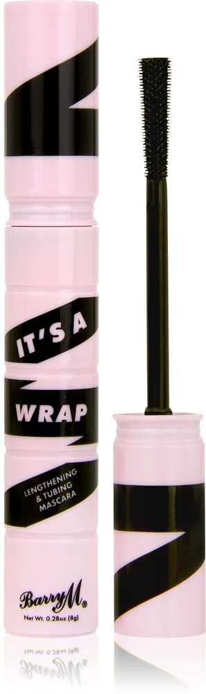 Barry M It's A Wrap Volumengivende og længdegivende mascara Skygge Black 8 g