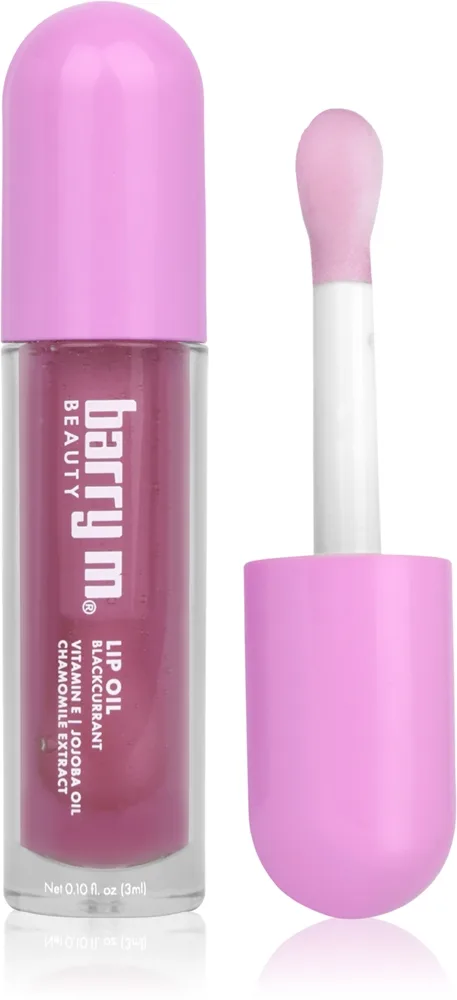 Barry M Lip Oil Læbeolie Skygge Blackcurrant 3 ml