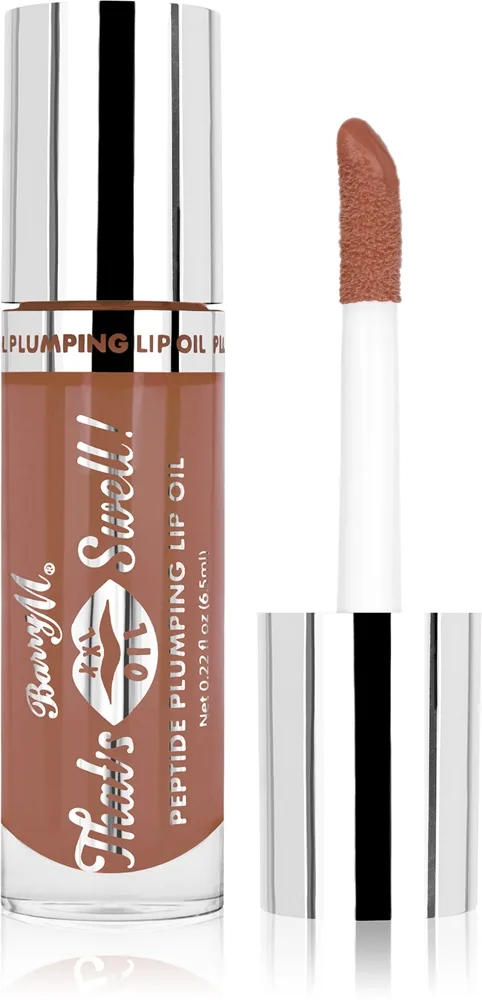 Barry M That's Swell! Peptide Plumping Lip Oil Læbeolie med volumeneffekt Skygge Nude Nectar 6.5 ml
