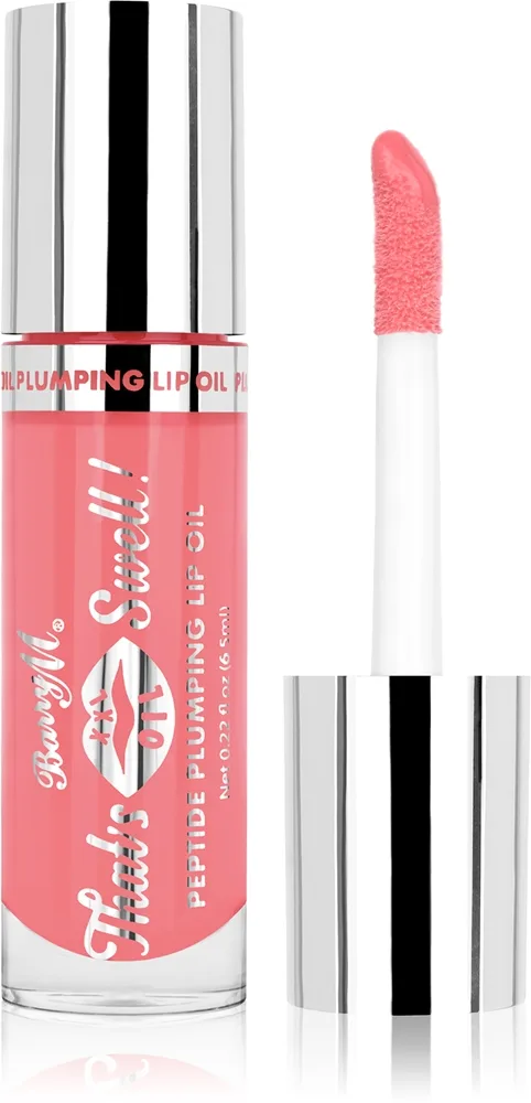 Barry M That's Swell! Peptide Plumping Lip Oil Læbeolie med volumeneffekt Skygge Rose Radiance 6.5 ml