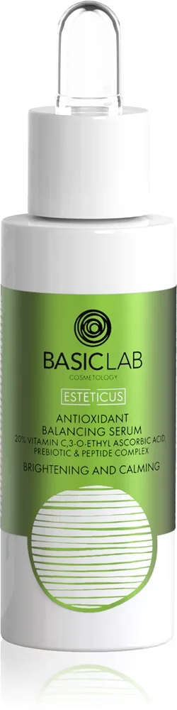 BasicLab Cosmetology Esteticus antioksidanttinen seerumi ihon kirkastamiseen 20% Vitamin C 30 ml