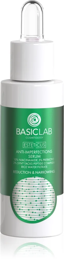 BasicLab Cosmetology Esteticus kevyt seerumi ihon virheiden ehkäisyyn 10% Niacinamide 30 ml