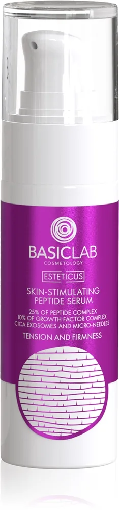 BasicLab Cosmetology Esteticus stimuloiva seerumi sisältää peptidejä 30 ml