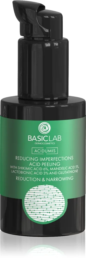 BasicLab Dermocosmetics Acidumis entsymaattinen kuorinta ihon virheiden ehkäisyyn 30 ml