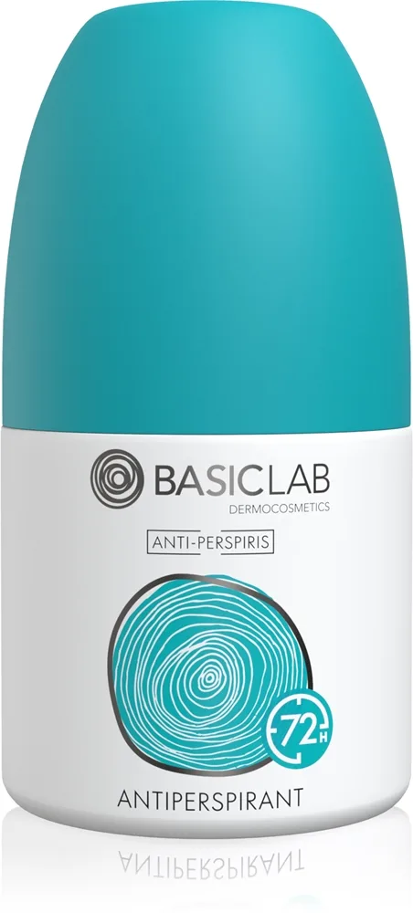 BasicLab Dermocosmetics Anti-Perspiris Roll-on antiperspirant för överdriven svettning 72 tim 60 ml