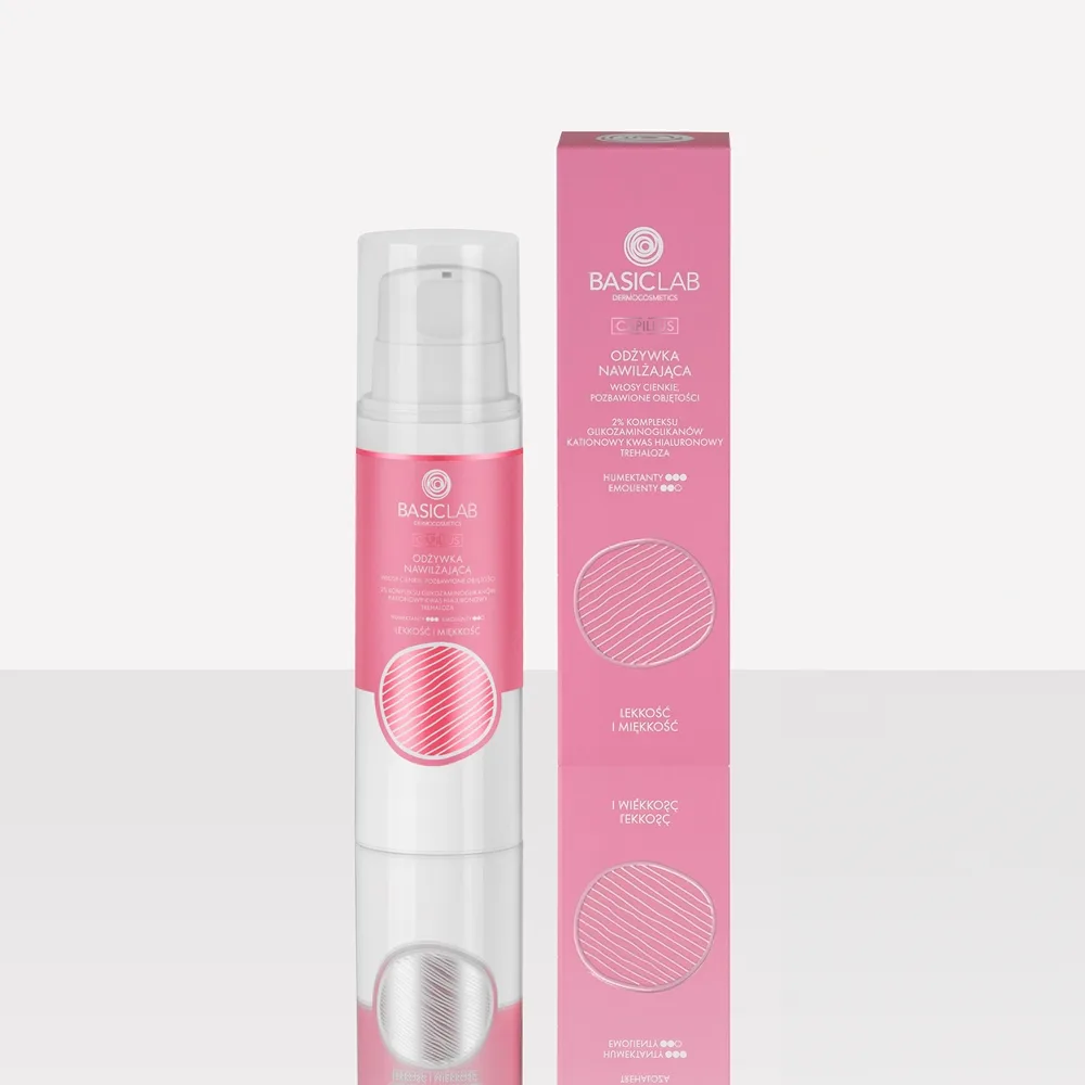 BasicLab Dermocosmetics Capillus Lätt balsam med återfuktande effekt 250 ml