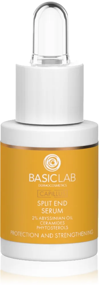 BasicLab Dermocosmetics Capillus Oljeserum för kluvna hårtoppar 15 ml