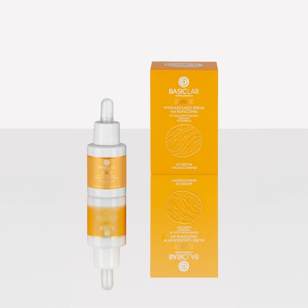 BasicLab Dermocosmetics Capillus Oljeserum för kluvna hårtoppar 15 ml