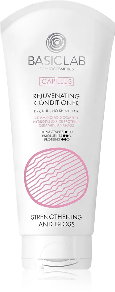 BasicLab Dermocosmetics Capillus Regenererande balsam För tjockt, grovt och torrt hår 250 ml