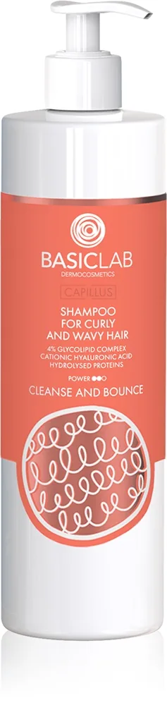 BasicLab Dermocosmetics Capillus Shampoo Til bølget og krøllet hår 300 ml