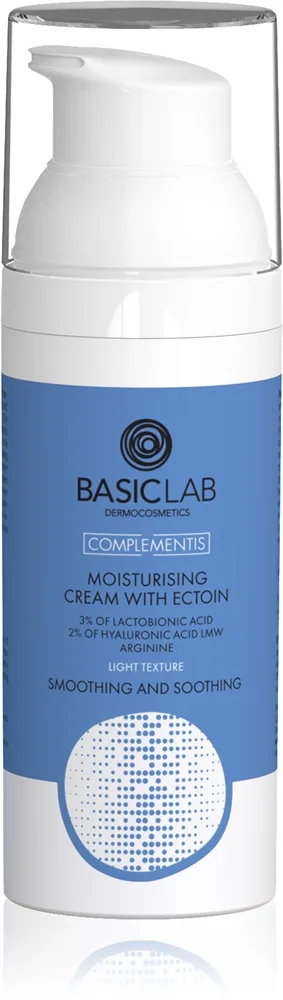 BasicLab Dermocosmetics Complementis kevyt kosteusvoide herkälle normaalille ja sekaiholle 50 ml