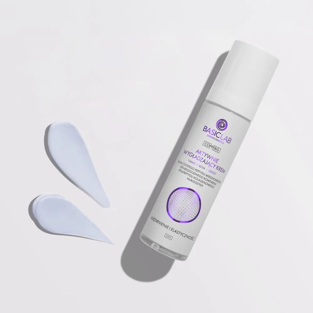 BasicLab Dermocosmetics Copperis Udglattende dagcreme med peptider 50 ml