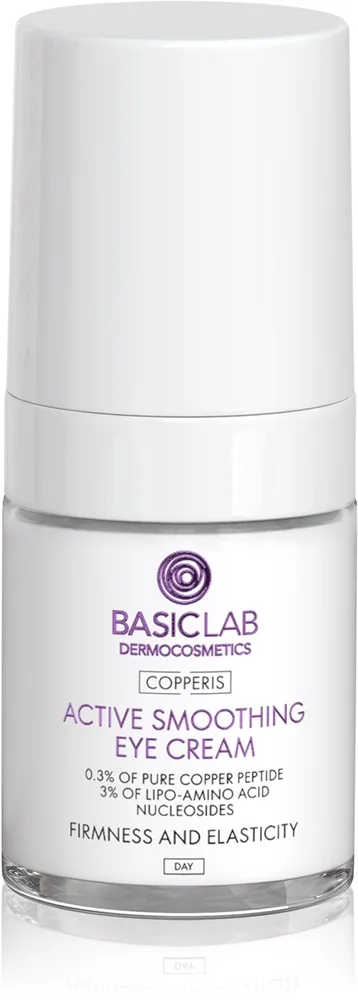 BasicLab Dermocosmetics Copperis Udglattende øjencreme dag 18 ml