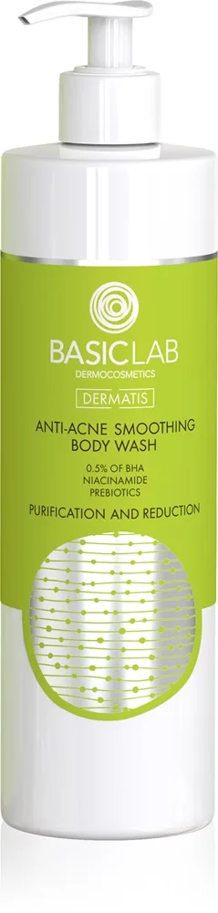 BasicLab Dermocosmetics Dermatis puhdistava suihkugeeli aknea vastaan 300 ml