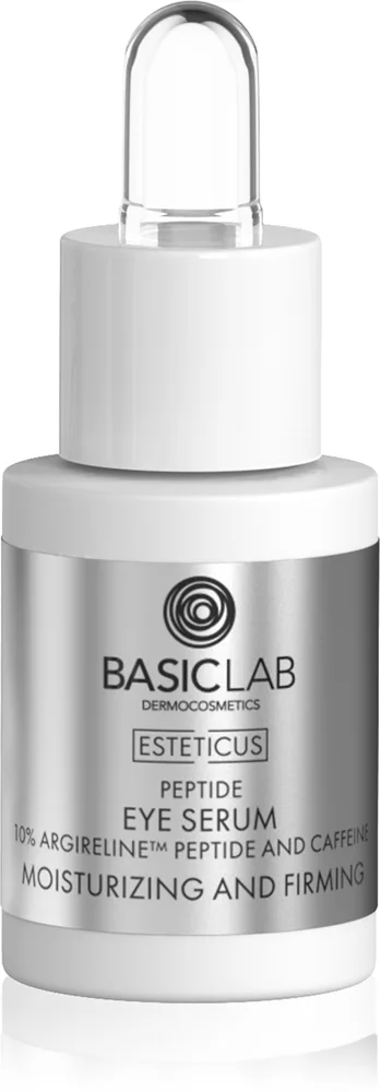 BasicLab Dermocosmetics Esteticus Åtstramande ögonserum med peptider 15 ml