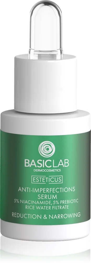BasicLab Dermocosmetics Esteticus Let ansigtsserum Til fedtet og problematisk hud 15 ml
