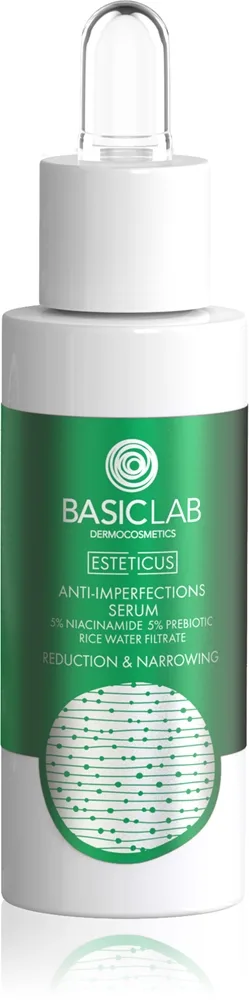 BasicLab Dermocosmetics Esteticus Let ansigtsserum Til fedtet og problematisk hud 30 ml