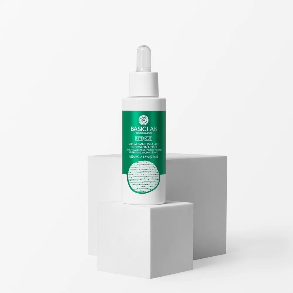 BasicLab Dermocosmetics Esteticus Lätt ansiktsserum För fet och problematisk hud 30 ml