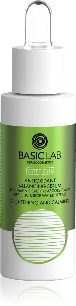 BasicLab Dermocosmetics Esteticus kirkastava seerumi antioksidanttinen vaikutus 15% Vitamin C 30 ml