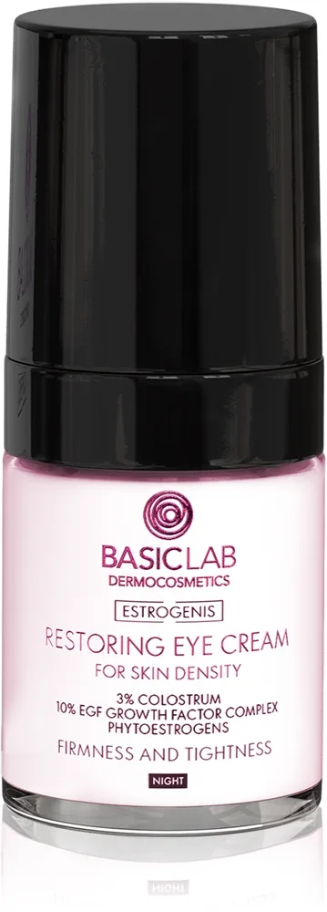 BasicLab Dermocosmetics Estrogenis Regenererande ögonkräm för natten 18 ml