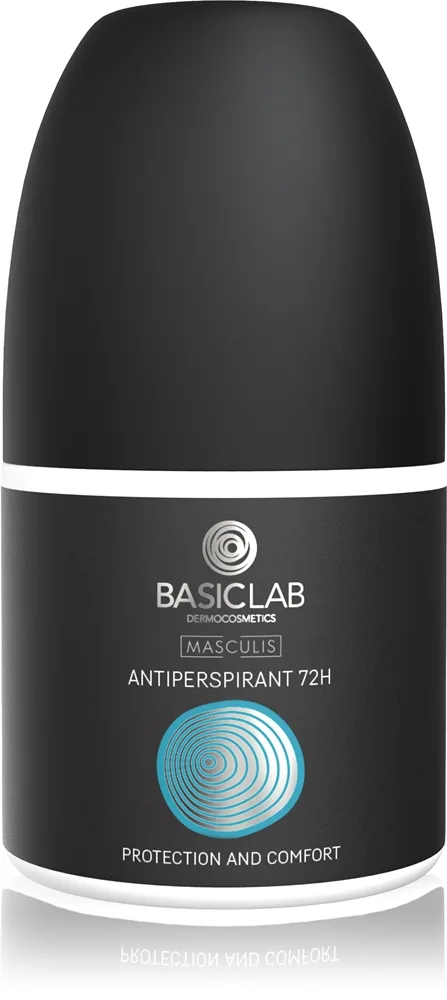 BasicLab Dermocosmetics Masculis antiperspirantti 72h miehille 60 ml