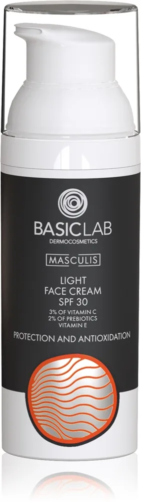 BasicLab Dermocosmetics Masculis kevyt päivävoide miehille SPF 30 50 ml