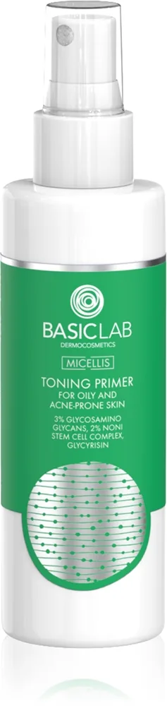 BasicLab Dermocosmetics Micellis Ansigtstoner lotion til spray Til fedtet hud med tendens til akne 150 ml
