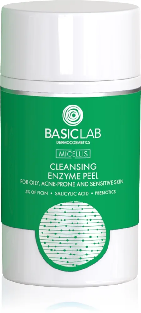 BasicLab Dermocosmetics Micellis entsymaattinen kuorinta rasvoittuvalle ja ongelmaiholle 35 g