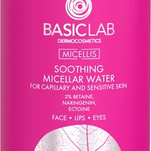 BasicLab Dermocosmetics Micellis Lindrande micellärt vatten för rodnadsbenägen hud 500 ml