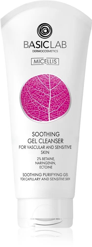 BasicLab Dermocosmetics Micellis Sensitiv rensegel Til sensitiv og rød blussende hud 100 ml