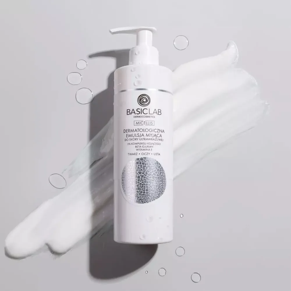 BasicLab Dermocosmetics Micellis Mild rengörande emulsion För mycket känslig hud 300 ml