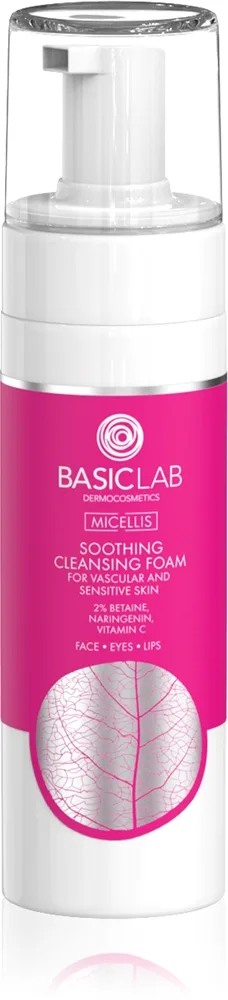 BasicLab Dermocosmetics Micellis Mild renseskum Til sensitiv og rød blussende hud 150 ml