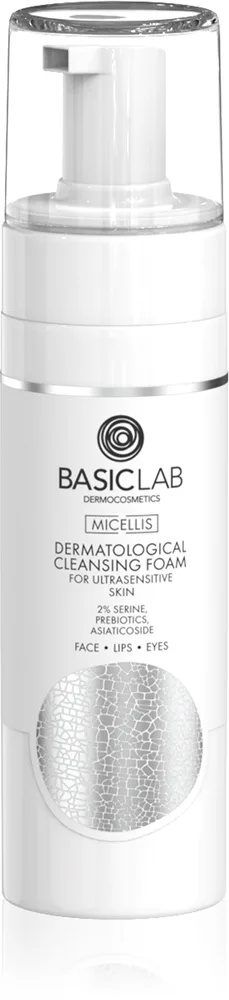 BasicLab Dermocosmetics Micellis hellävarainen puhdistusvaahto erittäin herkälle iholle 150 ml