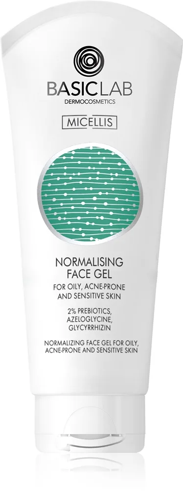 BasicLab Dermocosmetics Micellis Normaliserende gelrens Til fedtet hud med tendens til akne 100 ml