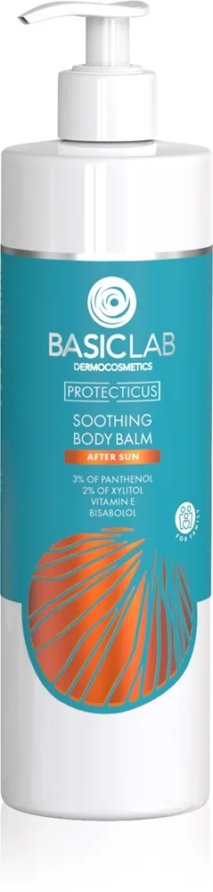 BasicLab Dermocosmetics Protecticus rauhoittava vartalomaito auringonoton jälkeen 100 ml