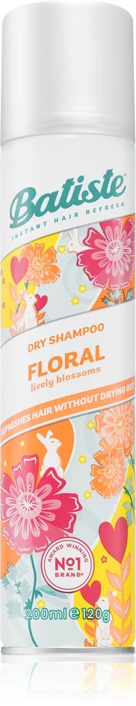 Batiste Floral Lively Blossoms Tørshampoo til alle hårtyper 200 ml